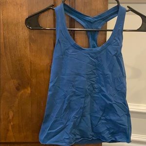 Raw edge lululemon tank top